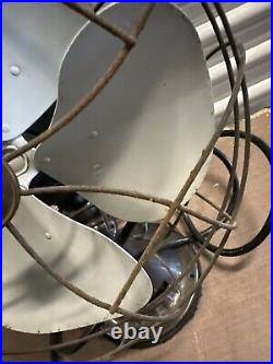 Vintage EMERSON Type 77646-AS Oscillating 3-Speed 12 4 Blade Fan