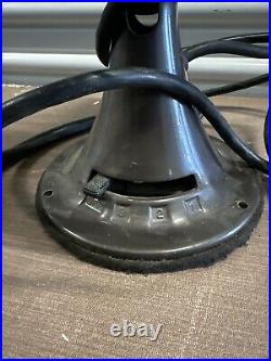 Vintage EMERSON Type 77646-AS Oscillating 3-Speed 12 4 Blade Fan