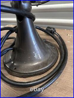 Vintage EMERSON Type 77646-AS Oscillating 3-Speed 12 4 Blade Fan
