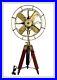Vintage_Electric_Pedestal_Fan_With_Wooden_Tripod_Stand_Brass_Finish_Nautical_01_ztt