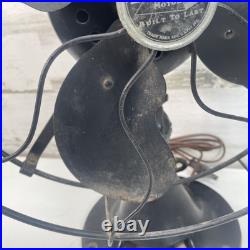 Vintage Emerson 73646 Electric Oscillating Steel Fan Blade 3 Speed Working Vintage Emerson 73646 Electric Oscillating Steel Fan Blade 3 Speed Working