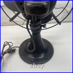 Vintage Emerson 73646 Electric Oscillating Steel Fan Blade 3 Speed Working Vintage Emerson 73646 Electric Oscillating Steel Fan Blade 3 Speed Working