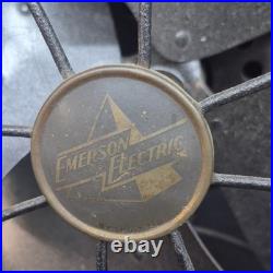 Vintage Emerson 77646-AS Electric Desk Fan TESTED WORKS