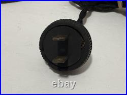 Vintage Emerson B Jr 8 Oscillating Black Cast Iron Metal Fan Antique