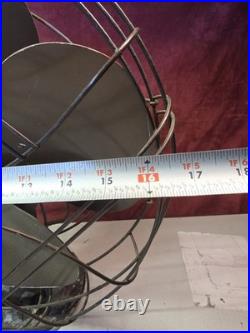 Vintage Emerson Electric 16 Oscillating Fan Working