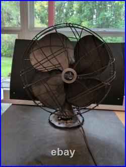 Vintage Emerson Electric 16 Table Fan Model 77648-SO Antique Fan Vintage Emerson Electric 16 Table Fan Model 77648-SO Antique Fan