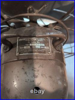 Vintage Emerson Electric 16 Table Fan Model 77648-SO Antique Fan Vintage Emerson Electric 16 Table Fan Model 77648-SO Antique Fan