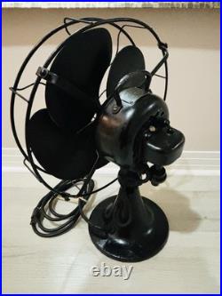 Vintage Emerson Electric Fan 12 77646 Oscillator Works Amazing Antique Fan