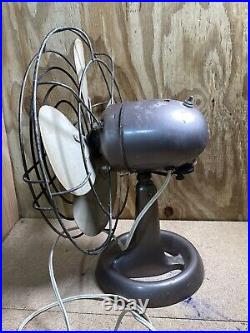 Vintage Emerson Electric Of St. Louis Metal Mid-Century / Industrial Table Fan