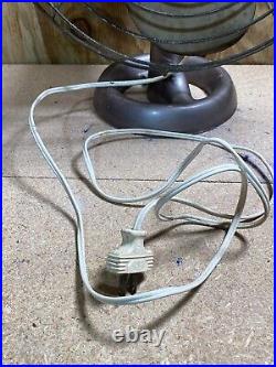 Vintage Emerson Electric Of St. Louis Metal Mid-Century / Industrial Table Fan