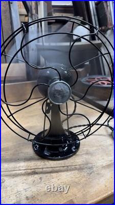Vintage Emerson Fan Oscillating Bullet Back 2450-D Working