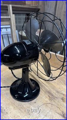 Vintage Emerson Fan Oscillating Bullet Back 2450-D Working