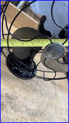 Vintage Emerson Fan Oscillating Bullet Back 2450-D Working