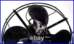 Vintage Emerson Type 73646 12 Oscillating Desk Fan 4 Blade St. Louis Works