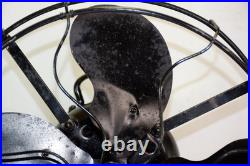 Vintage Emerson Type 73646 12 Oscillating Desk Fan 4 Blade St. Louis Works
