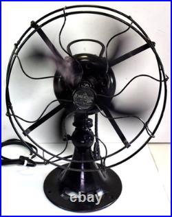 Vintage Emerson Type 73646 12 Oscillating Desk Fan 4 Blade St. Louis Works