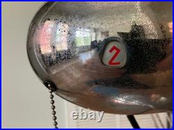 Vintage FRESH'ND AIR CIRCULATOR 3 SPEED Pull Chain Desk Fan 1700 Works Great 17