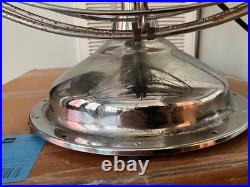 Vintage FRESH'ND AIR CIRCULATOR 3 SPEED Pull Chain Desk Fan 1700 Works Great 17
