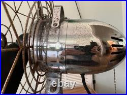 Vintage FRESH'ND AIR CIRCULATOR 3 SPEED Pull Chain Desk Fan 1700 Works Great 17