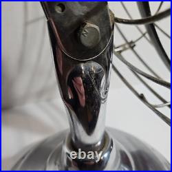 Vintage FRESH'ND AIR Circulator Fan Model 1700 Chrome 3-Speed 17 Blade Works