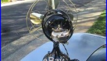 Vintage Fan Antique Ge Kidney Fan With Bronze Gear Box Antique Brass Blade Fan