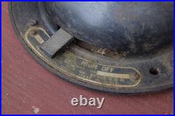 Vintage Fitzgerald Mfg Brass Blade Oscillating Fan Style 17 Works