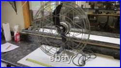 Vintage Fresh'nd Aire 2 Blade Fan Working Model 20 Classic Deco Style