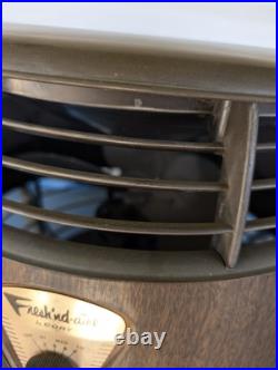 Vintage Fresh'nd Aire by Cory Black Hassock Fan With Variable Speed