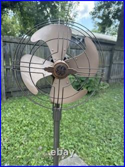Vintage GE 6ft Tall Floor Fan. Perfect Working Condition