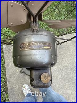 Vintage GE 6ft Tall Floor Fan. Perfect Working Condition