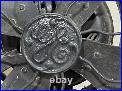 Vintage GE Brass Blade 3 Speed Electric Fan General Electric Not Working