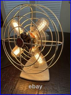 Vintage GE Fan Lamp Antique Man Cave Lighting Custom Made