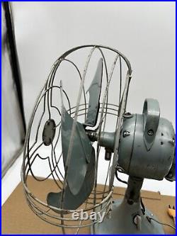 Vintage GE General Electric 3-Speed Vortalex Oscillating Table Fan FM12V41 Rare Vintage GE General Electric 3-Speed Vortalex Oscillating Table Fan FM12V41 Rare