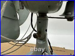 Vintage GE General Electric 3-Speed Vortalex Oscillating Table Fan FM12V41 Rare Vintage GE General Electric 3-Speed Vortalex Oscillating Table Fan FM12V41 Rare