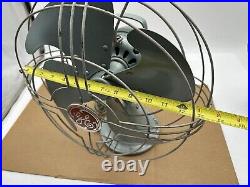 Vintage GE General Electric 3-Speed Vortalex Oscillating Table Fan FM12V41 Rare Vintage GE General Electric 3-Speed Vortalex Oscillating Table Fan FM12V41 Rare