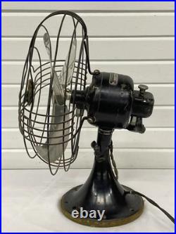 Vintage GE General Electric Vortalex Metal Desk Fan Model 78X191 Made in USA
