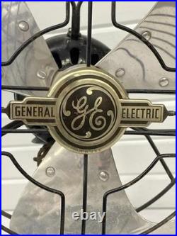 Vintage GE General Electric Vortalex Metal Desk Fan Model 78X191 Made in USA