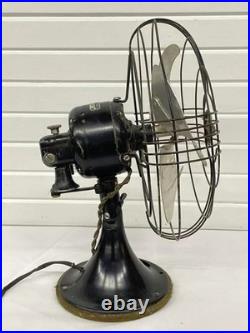 Vintage GE General Electric Vortalex Metal Desk Fan Model 78X191 Made in USA