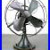 Vintage_GE_industrial_Fan_Oscillating_12_blades_with_brass_badge_green_PARTS_01_ph