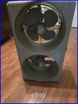Vintage Ge Double Oscillating Fan