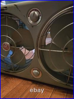 Vintage Ge Double Oscillating Fan