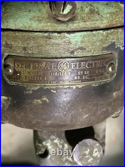 Vintage Ge Vortalex Telescoping And Oscillating Pedestal Fan Fm16m1