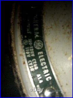 Vintage General ElectricGE Vortalex 18 Fan Works Great Rare Piece AllOriginal