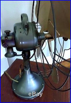 Vintage General Electric 16 VORTALEX ART DECO OSCILLATING FAN STEAMPUNK Vintage General Electric 16 VORTALEX ART DECO OSCILLATING FAN STEAMPUNK