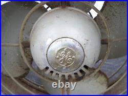 Vintage General Electric Automatic Thermostat Twin-Fan Ventilator, Working