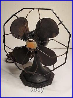 Vintage General Electric Fan 8 Metal Blade Model 49X718 Working perfect Vintage General Electric Fan 8 Metal Blade Model 49X718 Working perfect