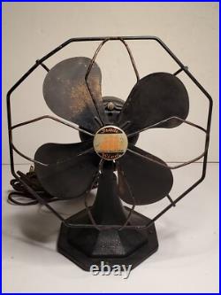 Vintage General Electric Fan 8 Metal Blade Model 49X718 Working perfect Vintage General Electric Fan 8 Metal Blade Model 49X718 Working perfect