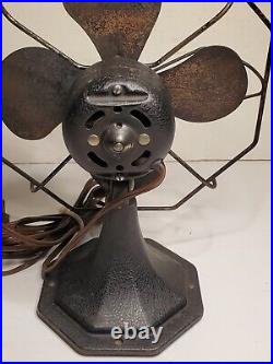 Vintage General Electric Fan 8 Metal Blade Model 49X718 Working perfect Vintage General Electric Fan 8 Metal Blade Model 49X718 Working perfect