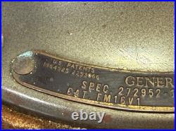Vintage General Electric GE Vortalex 16 Oscillating Desk Fan 3 Speed FM16V1