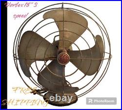 Vintage General Electric GE Vortalex 18 Fan Works Great Rare Piece AllOriginal